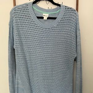 Womens Stylus blue sweater - size large